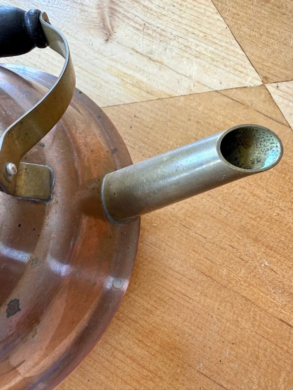 Vintage Copper Teapot